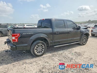 Trzecie zdjęcie samochodu z tyłu: 2018 FORD F150 SUPERCREW VIN:1FTEW1CP7JKC45273 - miniatura