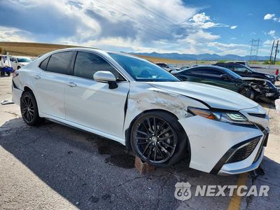 Czwarte zdjęcie samochodu z boku: 2023 TOYOTA CAMRY XSE VIN:4T1K61AKXPU077387 - miniatura