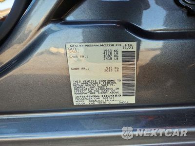 Zdjęcie 12 z 12 samochodu: 2022 NISSAN ALTIMA S VIN:1N4BL4BV9NN300989 - miniatura
