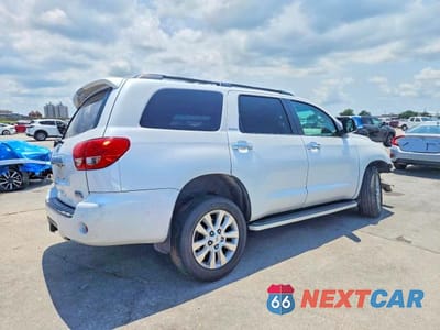 Trzecie zdjęcie samochodu z tyłu: 2008 TOYOTA SEQUOIA PLATINUM VIN:5TDZY67AX8S015339 - miniatura