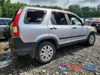 Trzecie zdjęcie samochodu z tyłu: 2006 HONDA CR-V EX VIN:JHLRD78826C059964 - miniatura