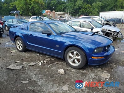 Czwarte zdjęcie samochodu z boku: 2007 FORD MUSTANG GT VIN:1ZVHT82H675342249 - miniatura