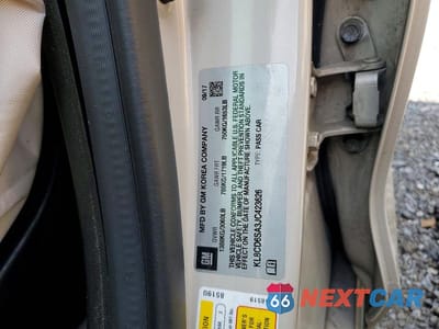 Zdjęcie 12 z 12 samochodu: 2018 CHEVROLET SPARK 1LT VIN:KL8CD6SA3JC423626 - miniatura