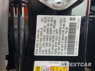 Zdjęcie 13 z 13 samochodu: 2025 HONDA CR-V EXL VIN:2HKRS4H70SH490648 - miniatura