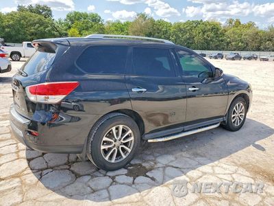 Trzecie zdjęcie samochodu z tyłu: 2014 NISSAN PATHFINDER SV VIN:5N1AR2MN6EC733487 - miniatura