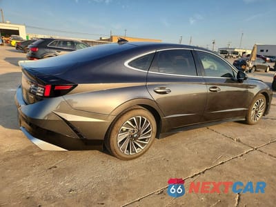 Trzecie zdjęcie samochodu z tyłu: 2024 HYUNDAI SONATA HYBRID SEL VIN:KMHL34JJ0RA095391 - miniatura
