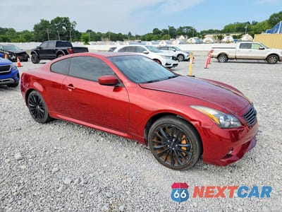 Czwarte zdjęcie samochodu z boku: 2014 INFINITI Q60 COUPE BASE VIN:JN1CV6EL1EM130098 - miniatura
