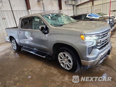 Czwarte zdjęcie samochodu z boku: 2025 CHEVROLET SILVERADO K1500 LTZ VIN:1GCUKGED6SZ185203 - miniatura