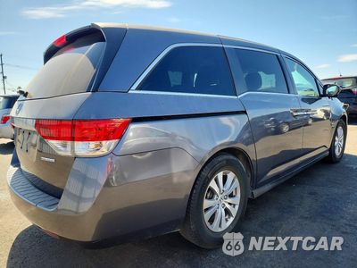 Trzecie zdjęcie samochodu z tyłu: 2016 HONDA ODYSSEY SE VIN:5FNRL5H3XGB096984 - miniatura