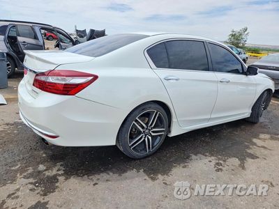 Trzecie zdjęcie samochodu z tyłu: 2016 HONDA ACCORD SPORT VIN:1HGCR2F54GA189338 - miniatura