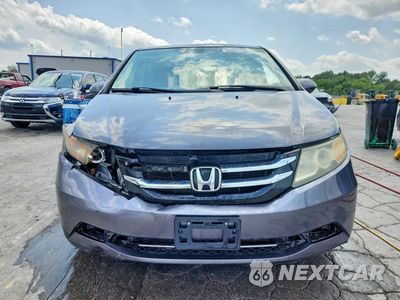 Piąte zdjęcie samochodu w środku: 2016 HONDA ODYSSEY EXL VIN:5FNRL5H66GB038154 - miniatura