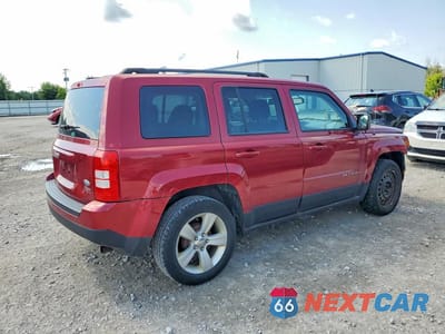 Trzecie zdjęcie samochodu z tyłu: 2014 JEEP PATRIOT LATITUDE VIN:1C4NJPFAXED696992 - miniatura