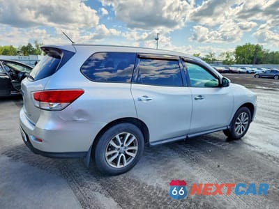 Trzecie zdjęcie samochodu z tyłu: 2013 NISSAN PATHFINDER S VIN:5N1AR2MM7DC674195 - miniatura