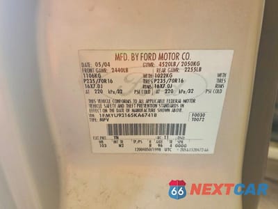 Zdjęcie 13 z 13 samochodu: 2005 FORD ESCAPE XLT VIN:1FMYU93165KA67418 - miniatura