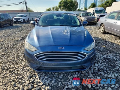 Piąte zdjęcie samochodu w środku: 2019 FORD FUSION SE VIN:3FA6P0LUXKR104878 - miniatura