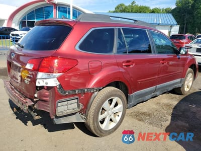 Trzecie zdjęcie samochodu z tyłu: 2014 SUBARU OUTBACK 2.5I PREMIUM VIN:4S4BRBCC9E1238541 - miniatura