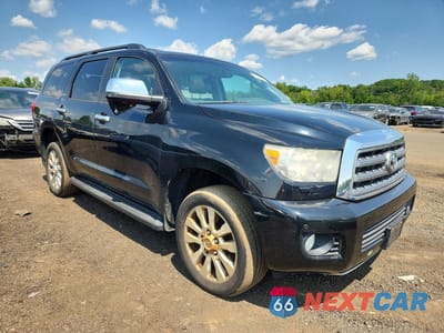 Czwarte zdjęcie samochodu z boku: 2012 TOYOTA SEQUOIA PLATINUM VIN:5TDDW5G19CS058573 - miniatura