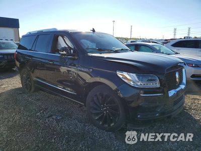 Czwarte zdjęcie samochodu z boku: 2021 LINCOLN NAVIGATOR RESERVE VIN:5LMJJ2LTXMEL05445 - miniatura