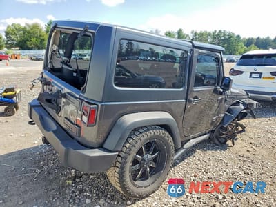 Trzecie zdjęcie samochodu z tyłu: 2017 JEEP WRANGLER SPORT VIN:1C4AJWAG2HL568129 - miniatura