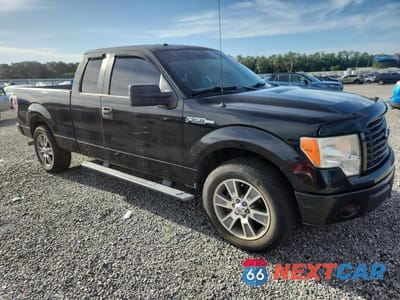 Czwarte zdjęcie samochodu z boku: 2014 FORD F150 SUPER CAB VIN:1FTFX1CF6EKE51036 - miniatura