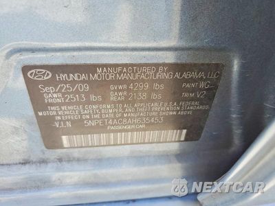 Zdjęcie 12 z 12 samochodu: 2010 HYUNDAI SONATA GLS VIN:5NPET4AC8AH635453 - miniatura