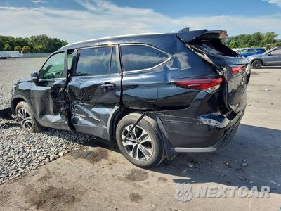 Drugie zdjęcie samochodu z przodu: 2024 TOYOTA HIGHLANDER XLE VIN:5TDKDRBH5RS555847 - miniatura