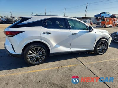 Trzecie zdjęcie samochodu z tyłu: 2023 LEXUS RX 350H LUXURY VIN:2T2BBMCA6PC022269 - miniatura