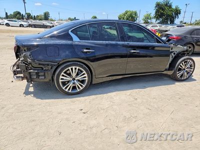 Trzecie zdjęcie samochodu z tyłu: 2019 INFINITI Q50 3.0T SPORT VIN:JN1EV7AP6KM540527 - miniatura