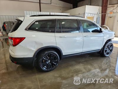 Trzecie zdjęcie samochodu z tyłu: 2021 HONDA PILOT SE VIN:5FNYF6H28MB006677 - miniatura