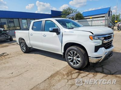 Czwarte zdjęcie samochodu z boku: 2026 CHEVROLET SILVERADO K1500 LT-L VIN:1GCPKKEK4TZ405048 - miniatura