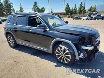 Czwarte zdjęcie samochodu z boku: 2021 MERCEDES-BENZ GLB 250 VIN:W1N4M4GB4MW086042 - miniatura