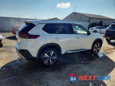 Trzecie zdjęcie samochodu z tyłu: 2022 NISSAN ROGUE PLATINUM VIN:JN8BT3DD6NW276092 - miniatura