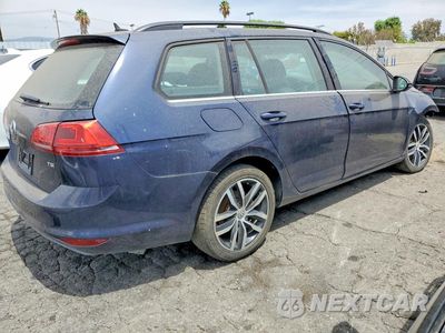 Trzecie zdjęcie samochodu z tyłu: 2016 VOLKSWAGEN GOLF SPORTWAGEN S VIN:3VWC17AU8GM519645 - miniatura