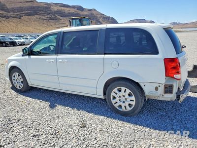 Drugie zdjęcie samochodu z przodu: 2016 DODGE GRAND CARAVAN SE VIN:2C4RDGBG4GR243440 - miniatura