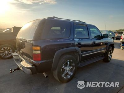 Trzecie zdjęcie samochodu z tyłu: 2004 CHEVROLET TAHOE C1500 VIN:1GNEC13Z24J333126 - miniatura