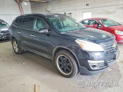 Czwarte zdjęcie samochodu z boku: 2015 CHEVROLET TRAVERSE LTZ VIN:1GNKVJKD5FJ109113 - miniatura