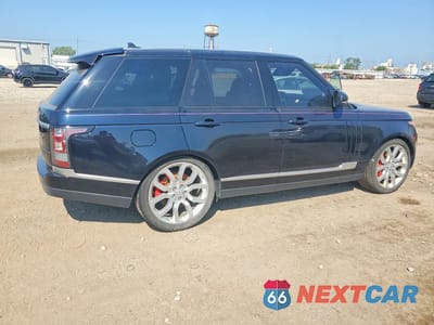 Trzecie zdjęcie samochodu z tyłu: 2016 LAND ROVER RANGE ROVER HSE VIN:SALGS2PF7GA285582 - miniatura