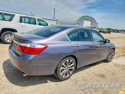 Trzecie zdjęcie samochodu z tyłu: 2015 HONDA ACCORD SPORT VIN:1HGCR2F55FA106627 - miniatura
