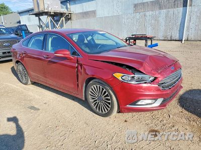 Czwarte zdjęcie samochodu z boku: 2017 FORD FUSION TITANIUM VIN:3FA6P0K93HR122001 - miniatura