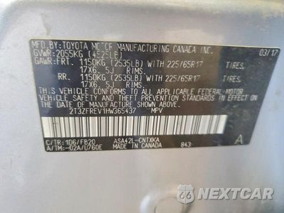 Zdjęcie 12 z 12 samochodu: 2017 TOYOTA RAV4 LE VIN:2T3ZFREV1HW365437 - miniatura
