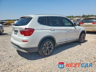 Trzecie zdjęcie samochodu z tyłu: 2016 BMW X3 XDRIVE28D VIN:5UXWY3C50G0N87109 - miniatura