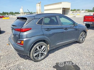 Trzecie zdjęcie samochodu z tyłu: 2018 HYUNDAI KONA LIMITED VIN:KM8K3CA51JU164858 - miniatura