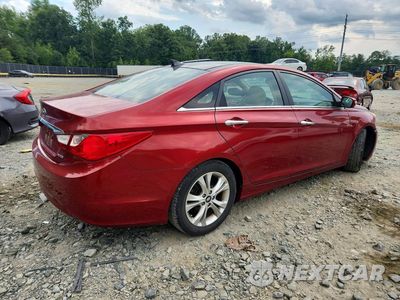 Trzecie zdjęcie samochodu z tyłu: 2013 HYUNDAI SONATA LIMITED VIN:5NPEC4AC6DH631826 - miniatura