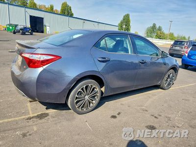 Trzecie zdjęcie samochodu z tyłu: 2014 TOYOTA COROLLA S PLUS VIN:2T1BURHE4EC028737 - miniatura