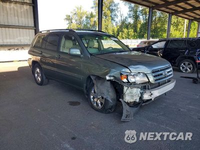 Czwarte zdjęcie samochodu z boku: 2005 TOYOTA HIGHLANDER BASE VIN:JTEGD21A950108075 - miniatura