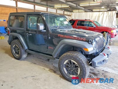 Czwarte zdjęcie samochodu z boku: 2020 JEEP WRANGLER RUBICON VIN:1C4HJXCG4LW239537 - miniatura