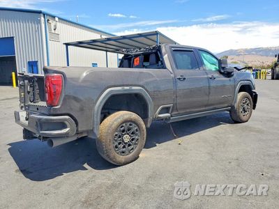 Trzecie zdjęcie samochodu z tyłu: 2021 GMC SIERRA K2500 AT4 VIN:1GT49PEY7MF265001 - miniatura