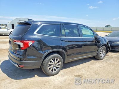 Trzecie zdjęcie samochodu z tyłu: 2020 HONDA PILOT EXL VIN:5FNYF6H5XLB034764 - miniatura