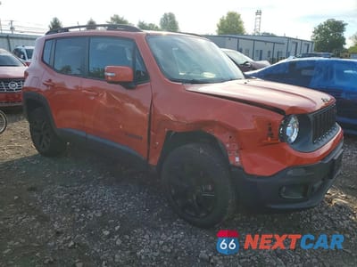 Czwarte zdjęcie samochodu z boku: 2017 JEEP RENEGADE LATITUDE VIN:ZACCJBBB4HPE59705 - miniatura