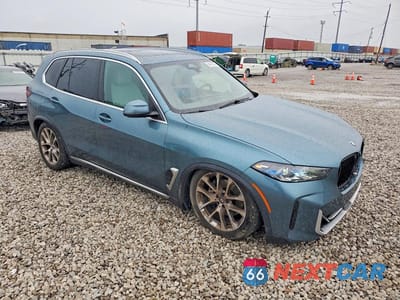Czwarte zdjęcie samochodu z boku: 2024 BMW X5 XDRIVE40I VIN:5UX23EU02R9S36275 - miniatura